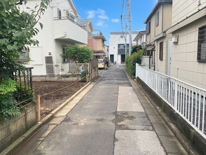 蕨市中央5丁目 売地 現地写真（前面道路含む現地写真）