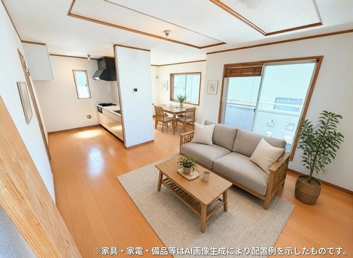 戸田市喜沢2丁目 中古戸建 内観写真（リビング）