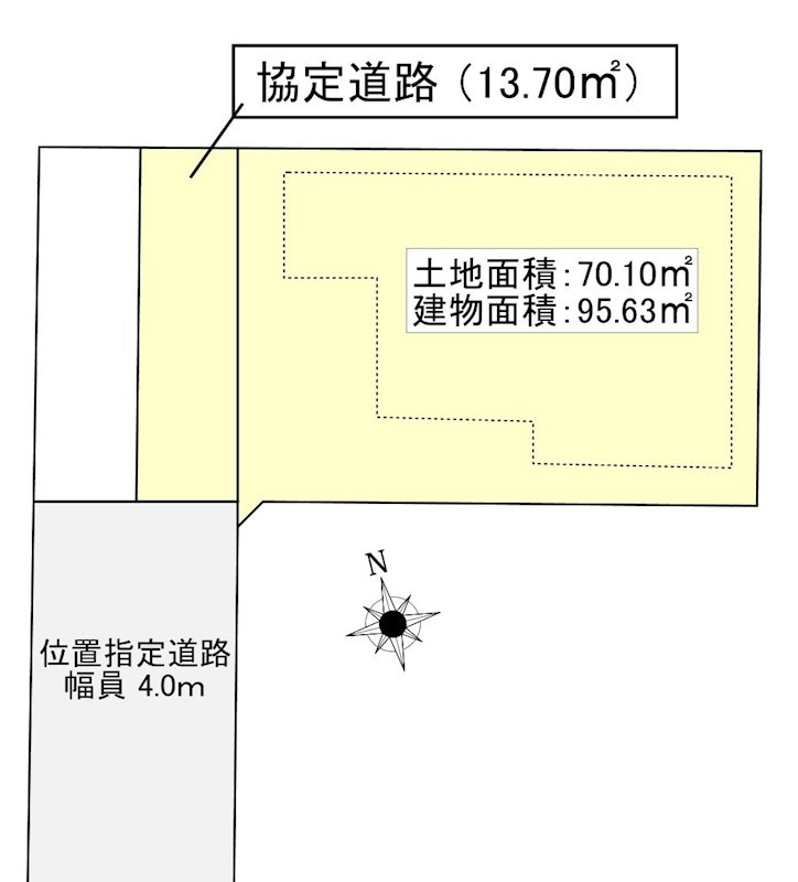 戸田市喜沢2丁目 中古戸建 区画図