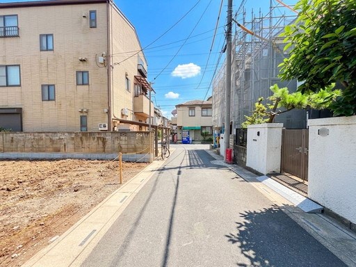 さいたま市南区四谷１丁目新築戸建　全1棟 現地写真（前面道路含む現地写真）