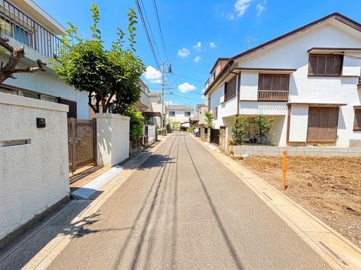 さいたま市南区四谷１丁目新築戸建　全1棟 現地写真（前面道路含む現地写真）