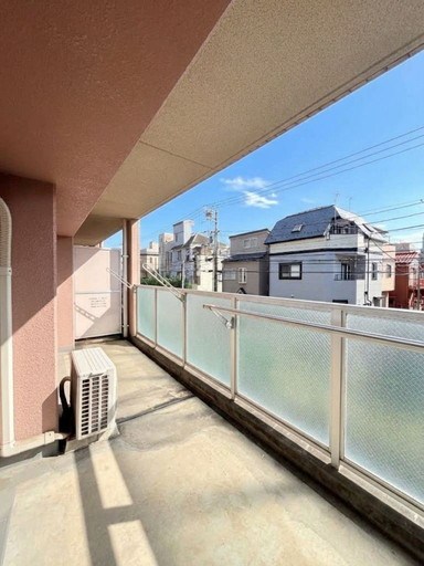 グレイスコート戸田 現地写真（バルコニー）