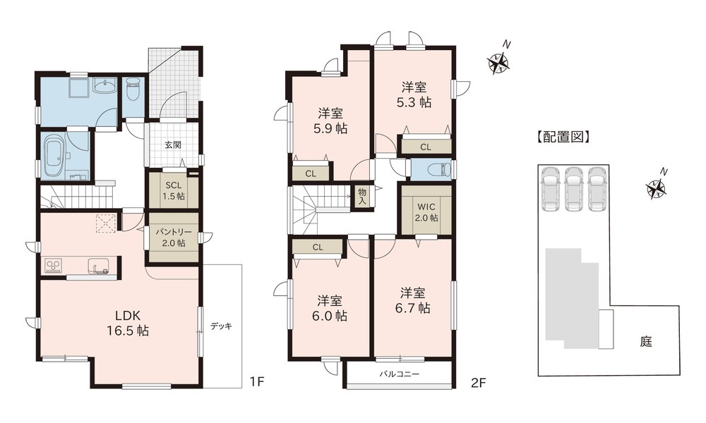 中央区横七番町通2丁目 間取り図