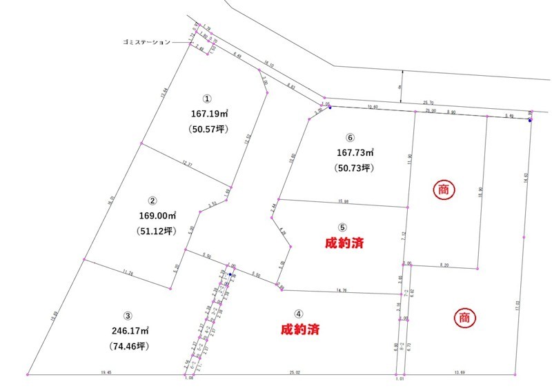 江南区大渕分譲地No.① 外観写真