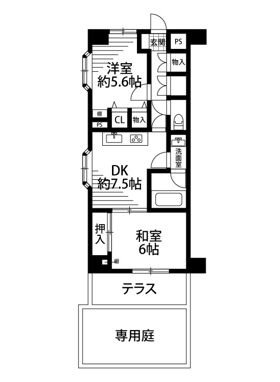 ダイアパレス青山 間取り図
