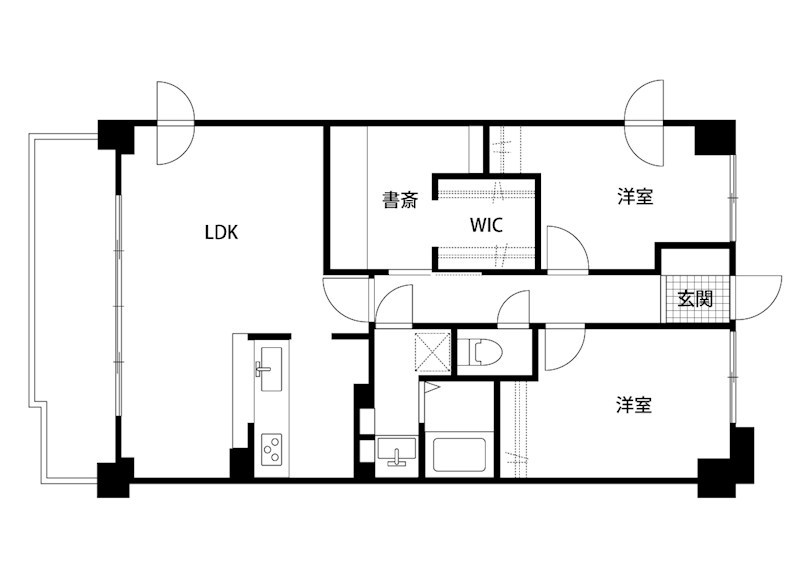 サーパス和合 間取り図