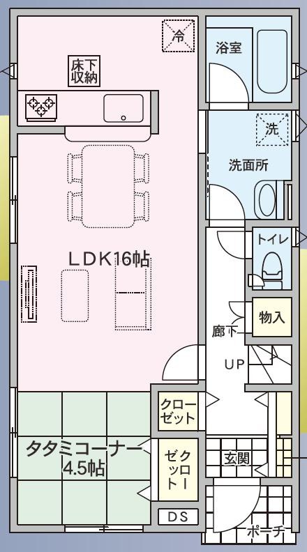 東区宝町新築戸建　1 間取り図