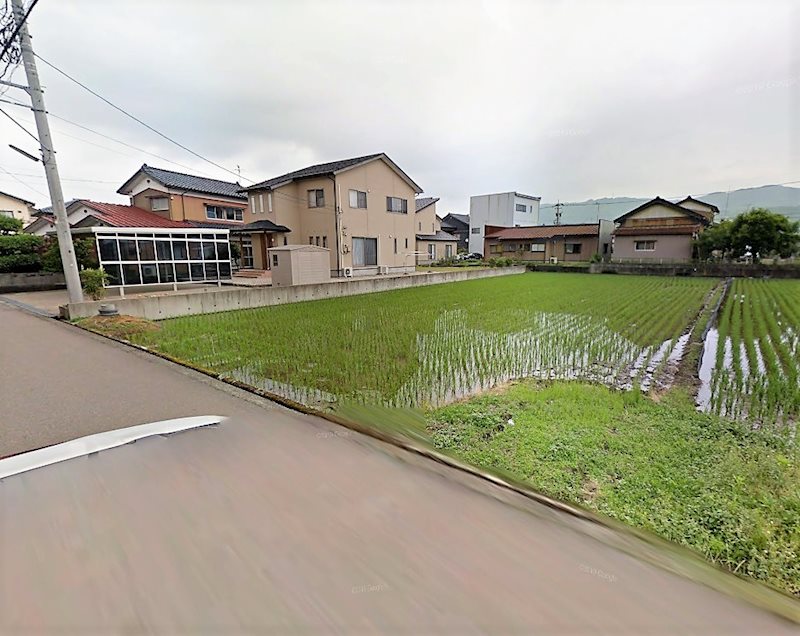 坂井市丸岡町猪爪1丁目 売地 現地写真