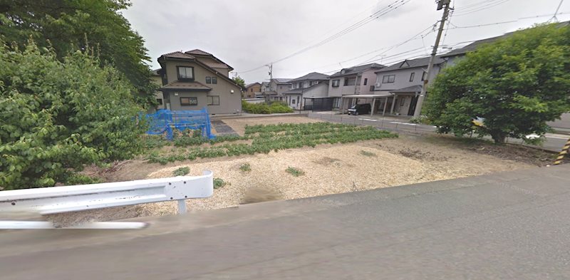 福井市狐橋1丁目　売地 現地写真