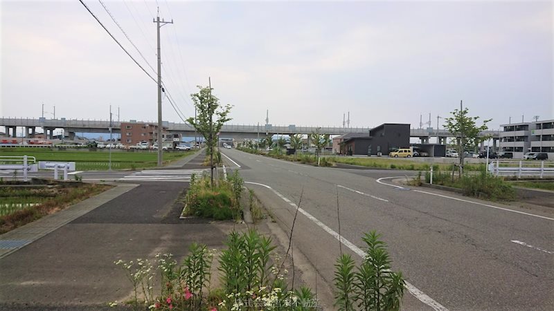 福井市上野本町4丁目 現地写真（前面道路含む現地写真）