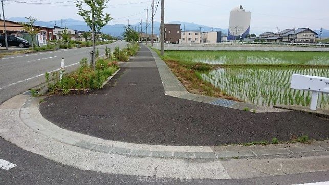 福井市上野本町4丁目 現地写真（前面道路含む現地写真）