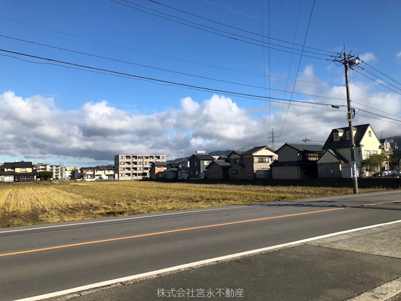 坂井市丸岡町一本田  現地写真（前面道路含む現地写真）