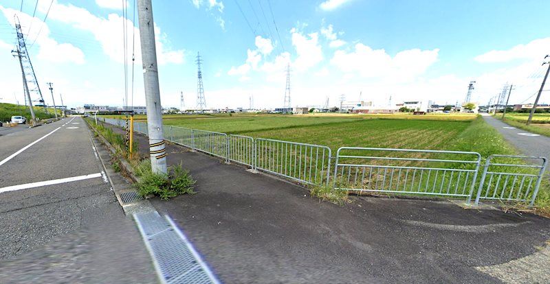 吉田郡永平寺町松岡室　東側 現地写真