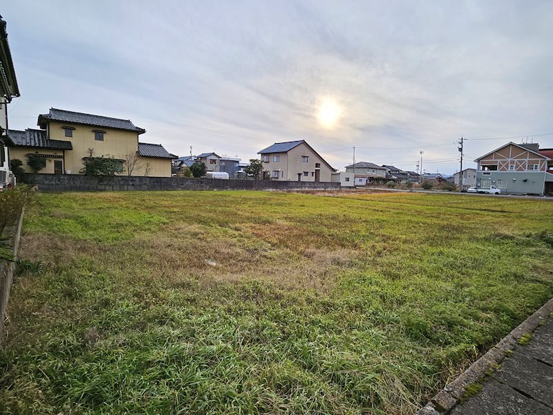 坂井市丸岡町猪爪3丁目　売地 現地写真