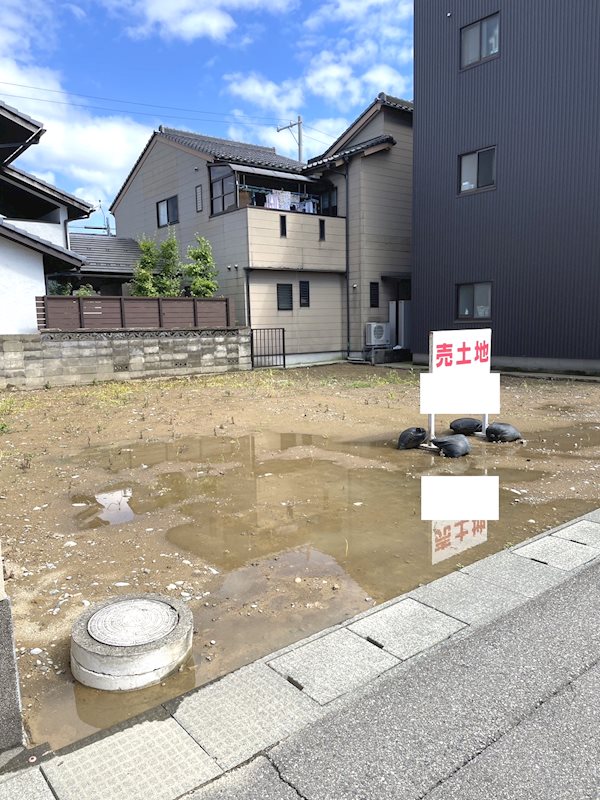 福井市新田塚1丁目　売土地 現地写真