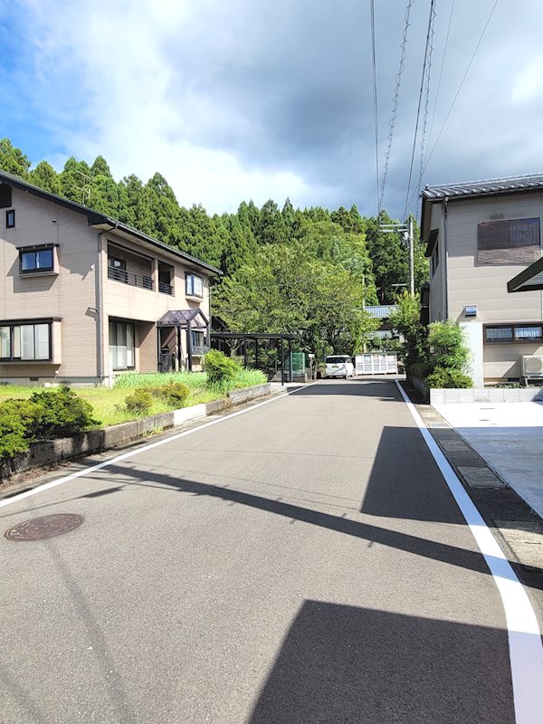 福井市栃泉町　売地 現地写真（前面道路含む現地写真）