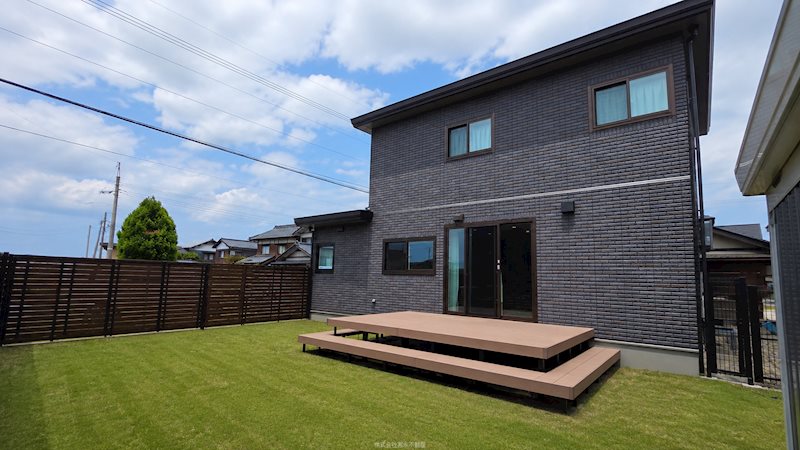 坂井市春江町針原　中古戸建 現地写真（庭）