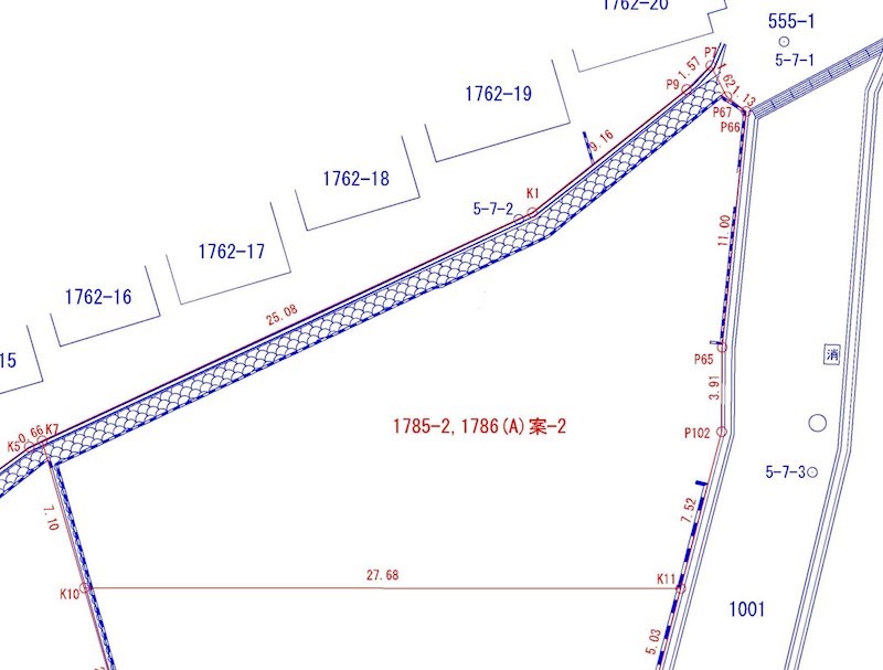 千里山東４丁目土地 間取り図