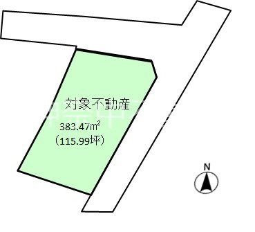 岐阜県岐阜市上芥見 区画図