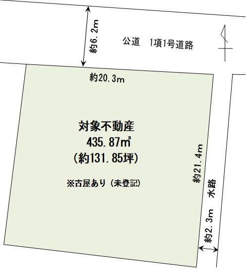神奈川県足柄上郡大井町金手 区画図