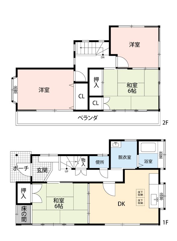 神奈川県平塚市河内１丁目 間取図・土地図