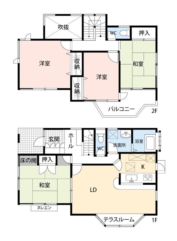 神奈川県平塚市公所 間取図・土地図