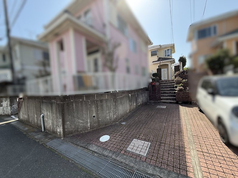 神奈川県平塚市公所 現地写真（駐車場）