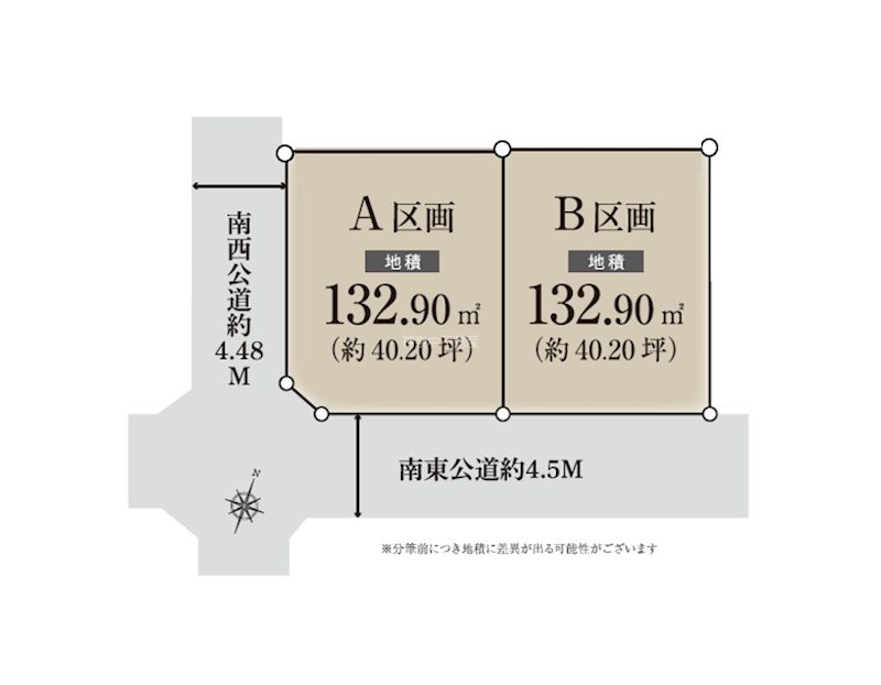 神奈川県横浜市南区永田山王台 間取図・土地図