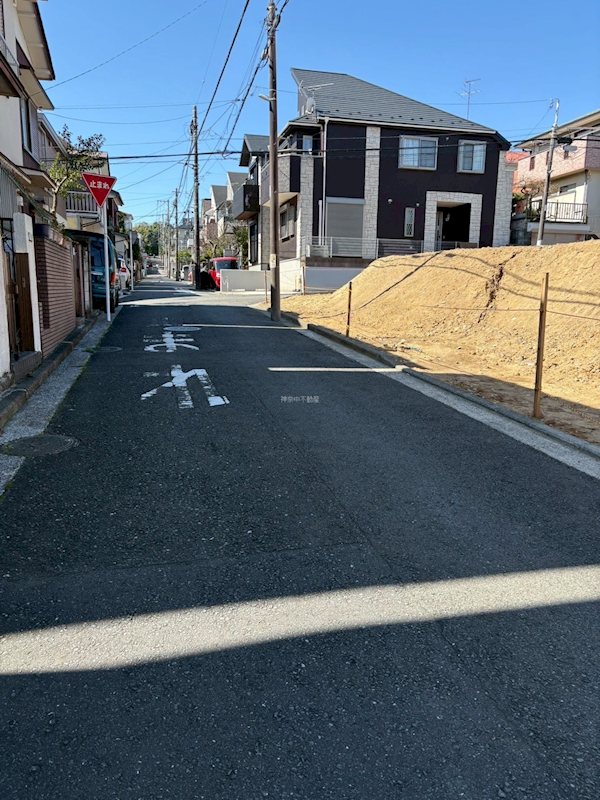 神奈川県横浜市南区永田山王台 現地案内図
