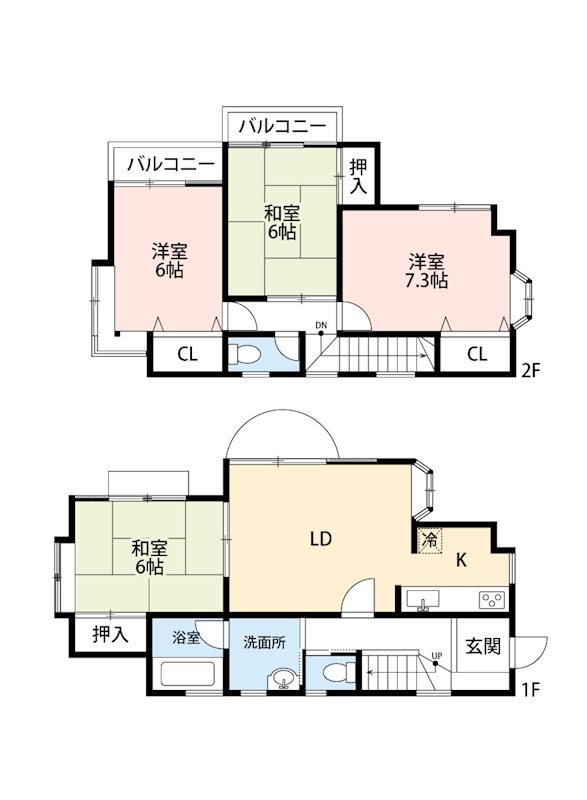 神奈川県横浜市中区柏葉 間取図・土地図