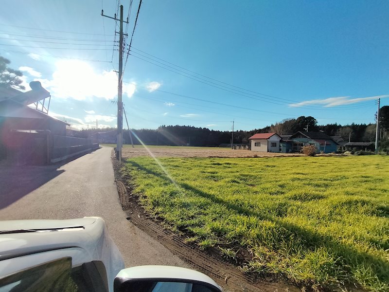 【土地】■稲田5区画分譲地■佐野小学校エリア♪ 現地写真（前面道路含む現地写真）