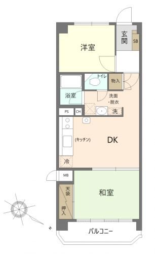 根岸台ハイホーム 間取図・土地図