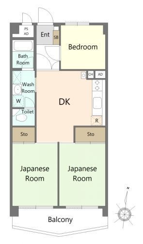 根岸台ハイホーム 間取図・土地図