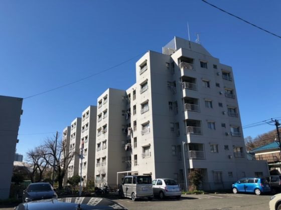 三ッ沢住宅B棟 現地写真