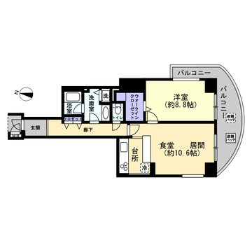 エスペランスピアリツジ駒川 間取図・土地図