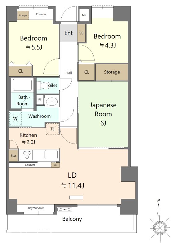 シンフォニアたまプラーザ 間取図・土地図