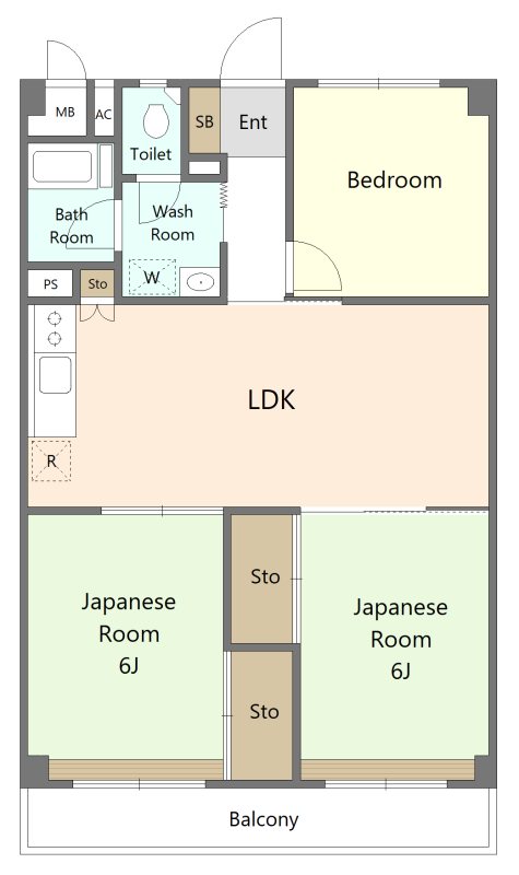 秀和清澄レジデンス 間取図・土地図