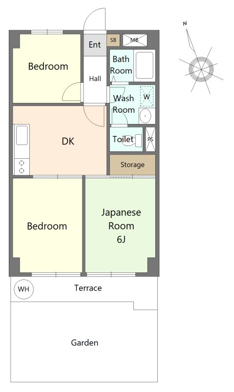 ライオンズマンション西新井 間取図・土地図