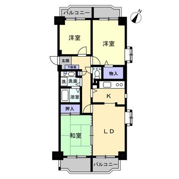 グリーンハイツ・リバーパーク泉 間取図・土地図