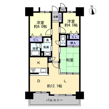 ライオンズシティ大曽根 間取図・土地図