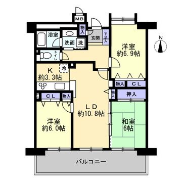 Tステージ東梅坪 間取図・土地図