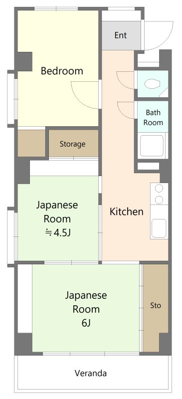エバラグランドマンション 間取図・土地図