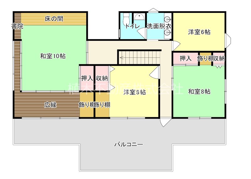 南半田 中古住宅(6LDK) 間取図・土地図