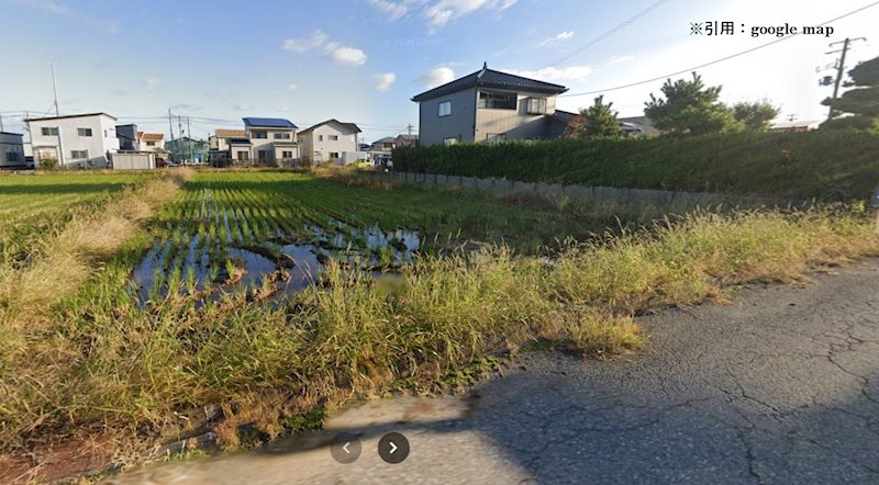 茨目３丁目　約447坪 現地写真