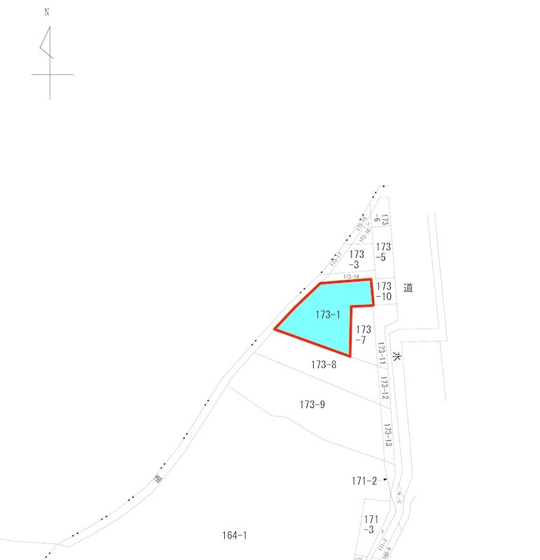 駅前2丁目　売店舗 間取図・土地図