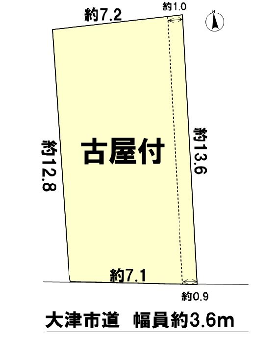 大津市長等３丁目 間取り図