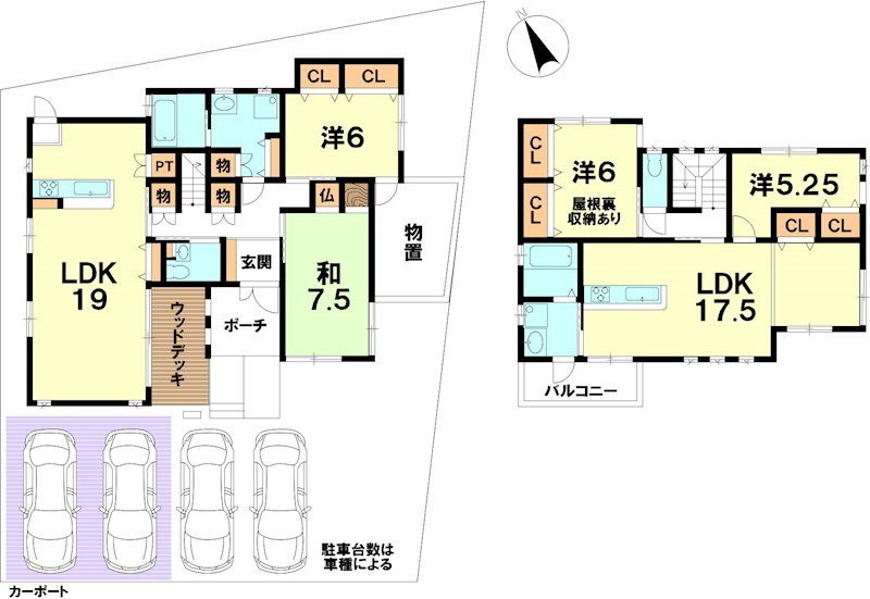 大津市下阪本２丁目 間取り図