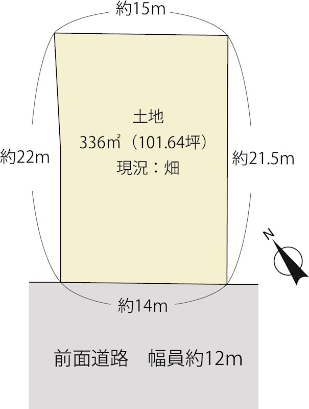 野洲市冨波甲 間取り図