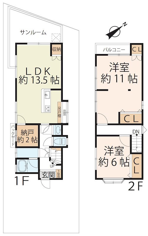 大津市坂本1丁目 間取り図