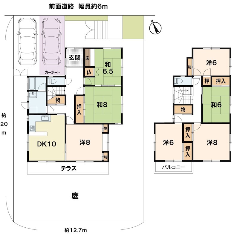 大津市仰木の里１丁目 間取り図